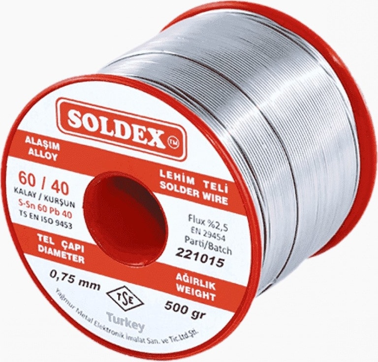 60/40 Lehim Teli 500GR 0.75MM