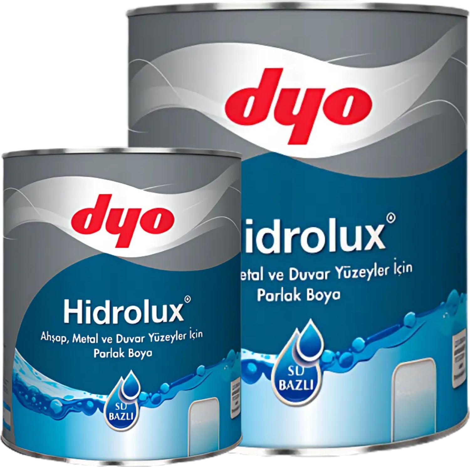 DYO Hidrolüx Su Bazlı Ahşap ve Metal Boyası Beyaz 0,75L - 2,5l