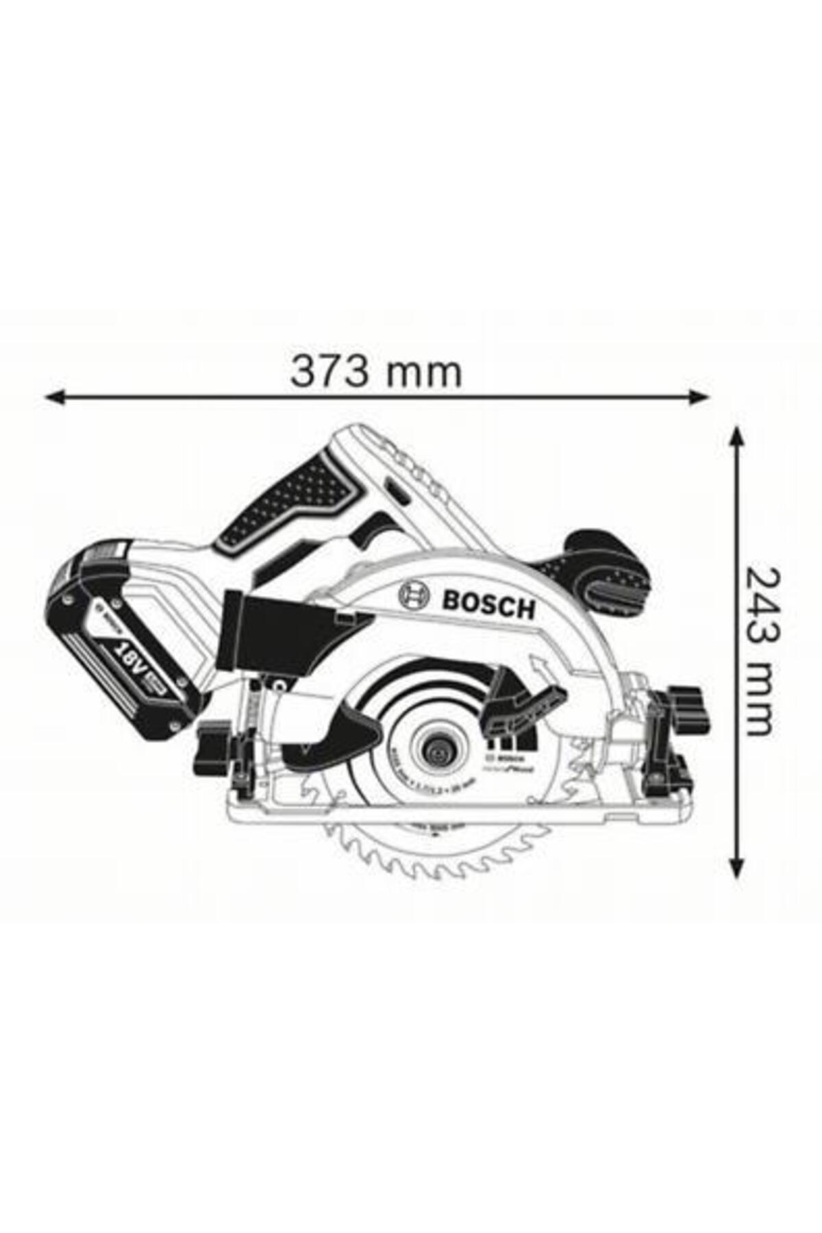 GKS 18 V-57 G AKÜLÜ DAİRE TESTERE CLİCK&GO