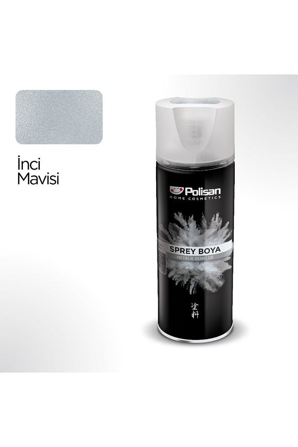 Metalik Inci Mavisi Sprey Boya 400 Ml
