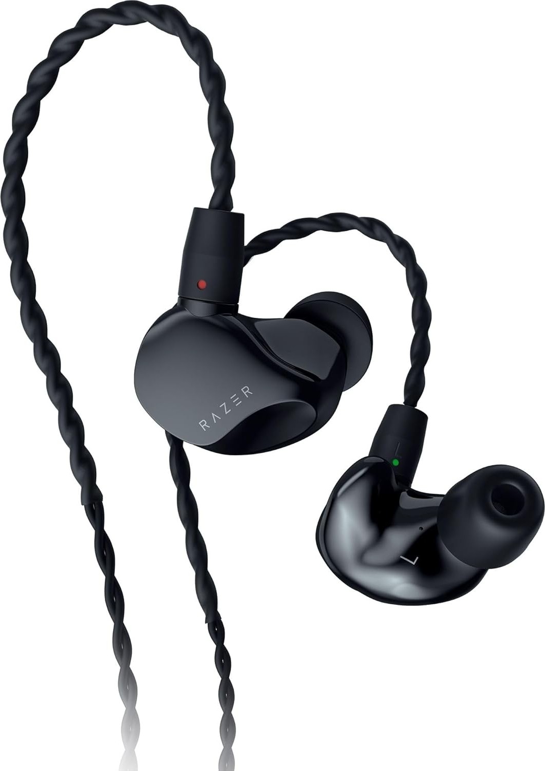 Moray - 24/7 Streaming Için Ergonomik Kulak Içi Kulaklık (Hibrit Çift Sürücü Tasarımı, Ergonomik Düz Tasarım, En Iyi Pasif Ses Yalıtımı) Siyah