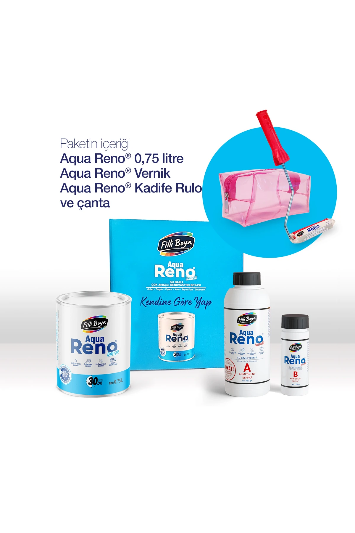 Filli Aqua Reno Banyo Yenileme Paketi İpeksi 35
