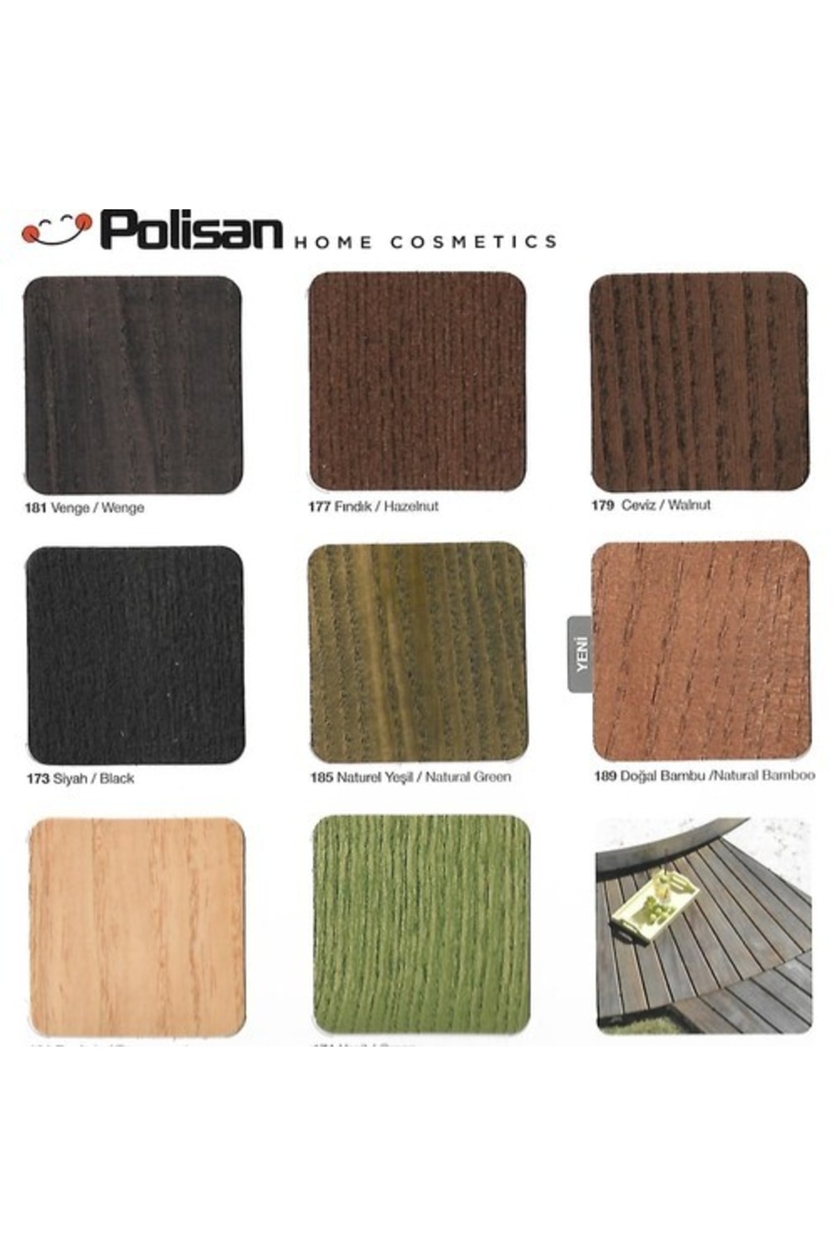 Politex Parlak Renkli Vernikli Ahşap Koruyucu Maun Renk