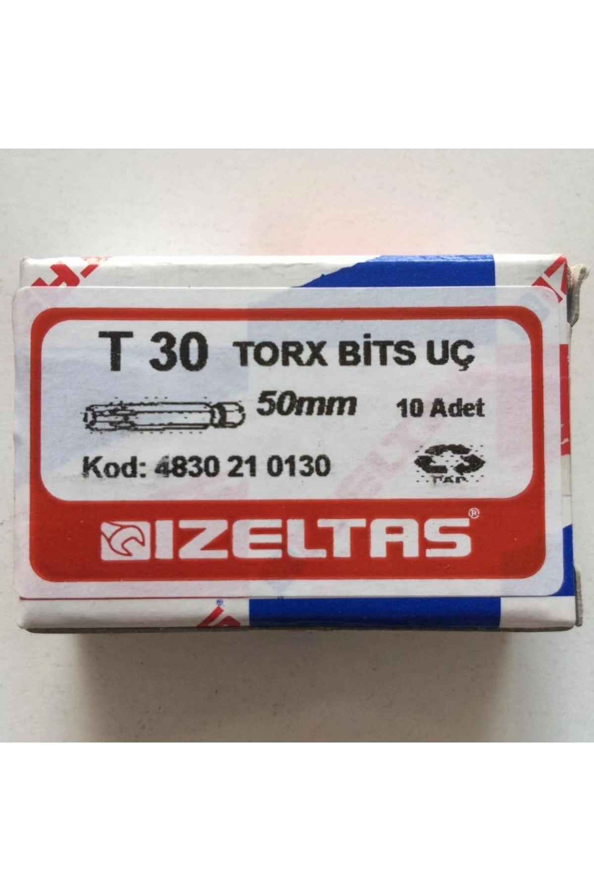 T30 Tork Bits Uç 50 Mm Buldex Vida Sıkma Ucu 10 Adet