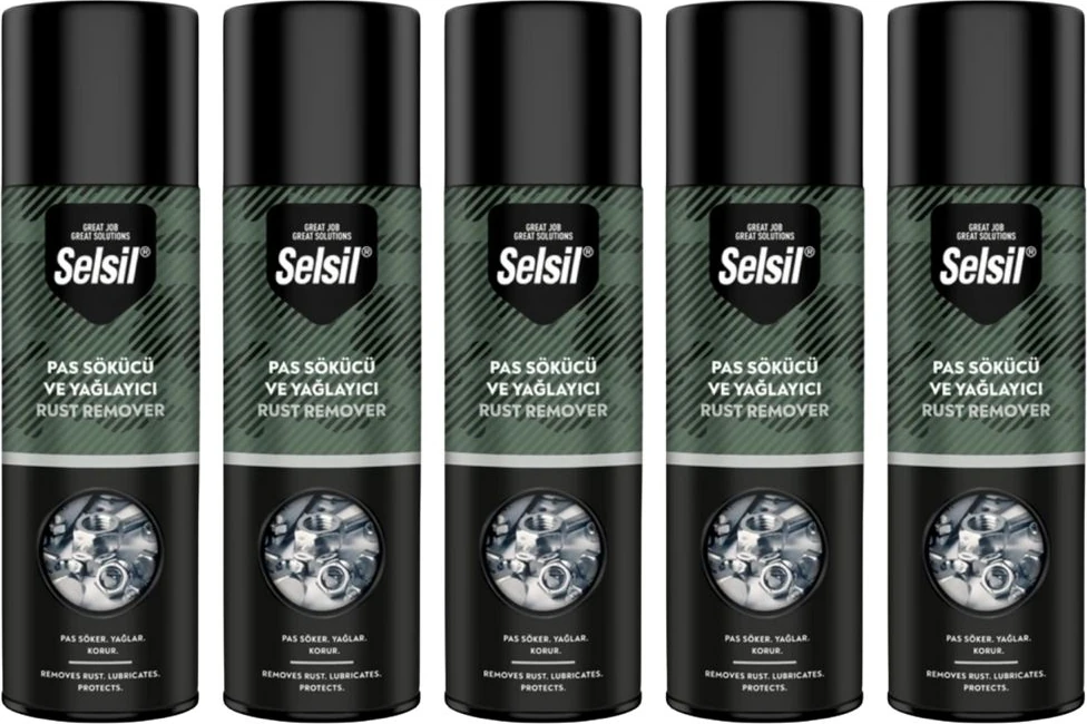 Selsıl Pas Sokucu ve Yaglayıcı 400 ml 5ADET