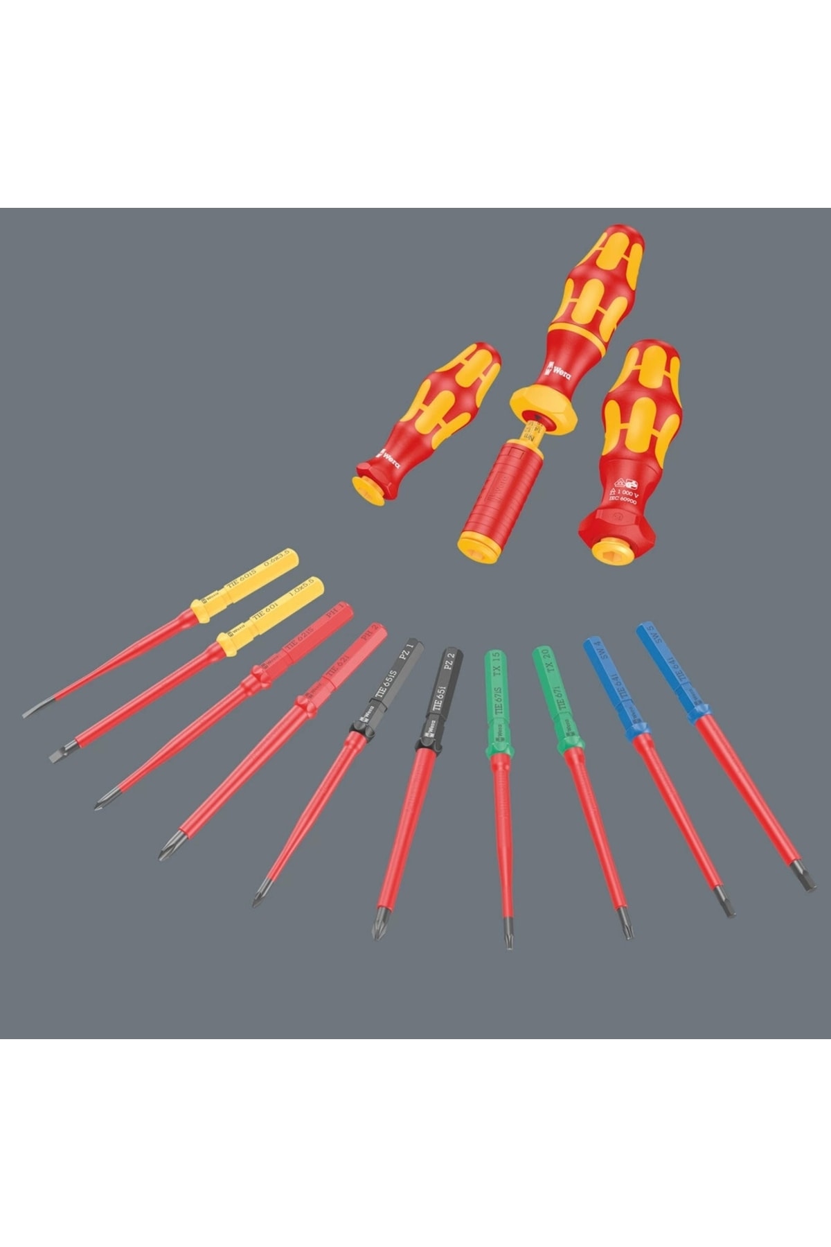 WERA Kraftform Kompakt VDE 60 iS Take it Easy, 0.8 x 4 x 157 mm