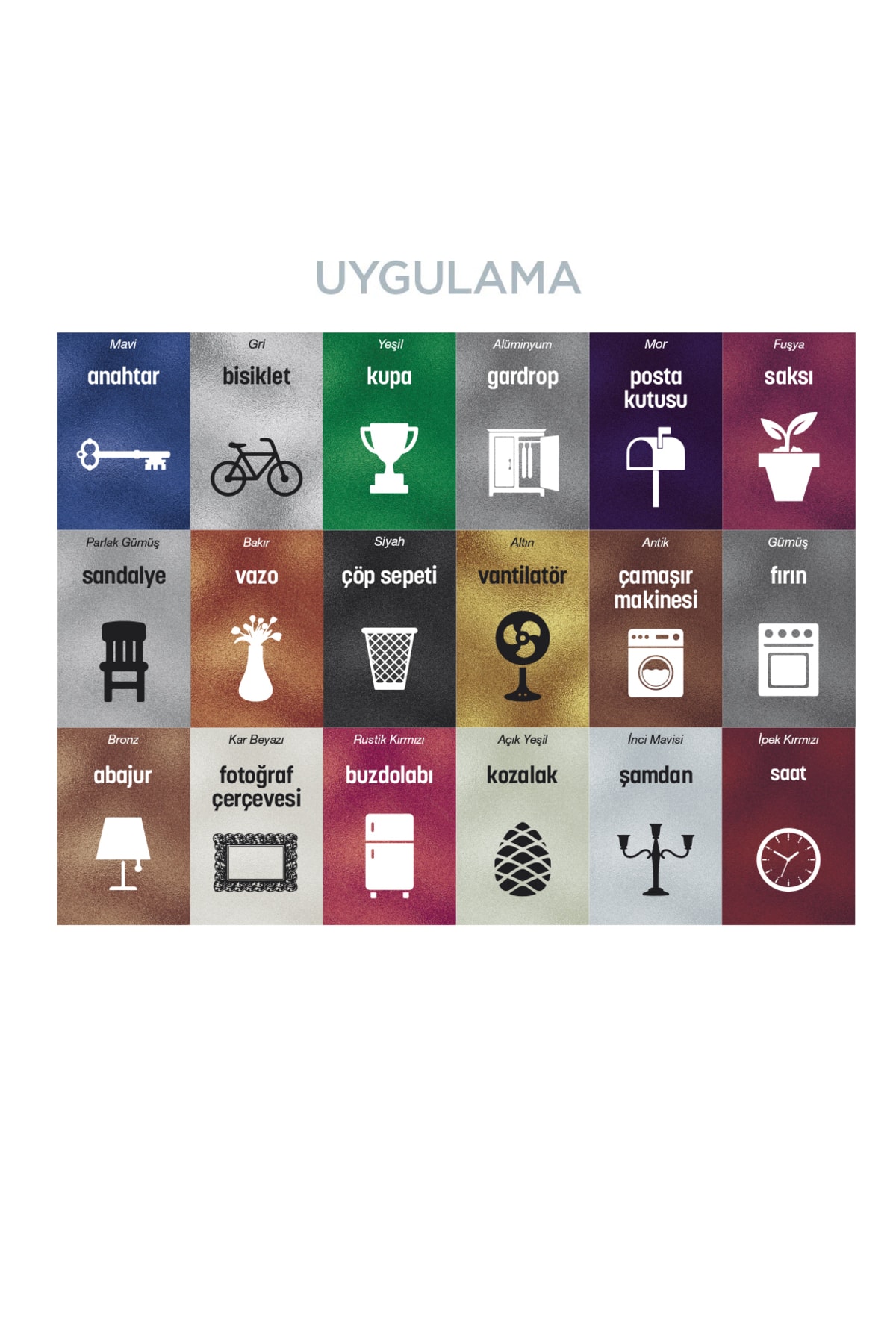 Metalik Inci Mavisi Sprey Boya 400 Ml