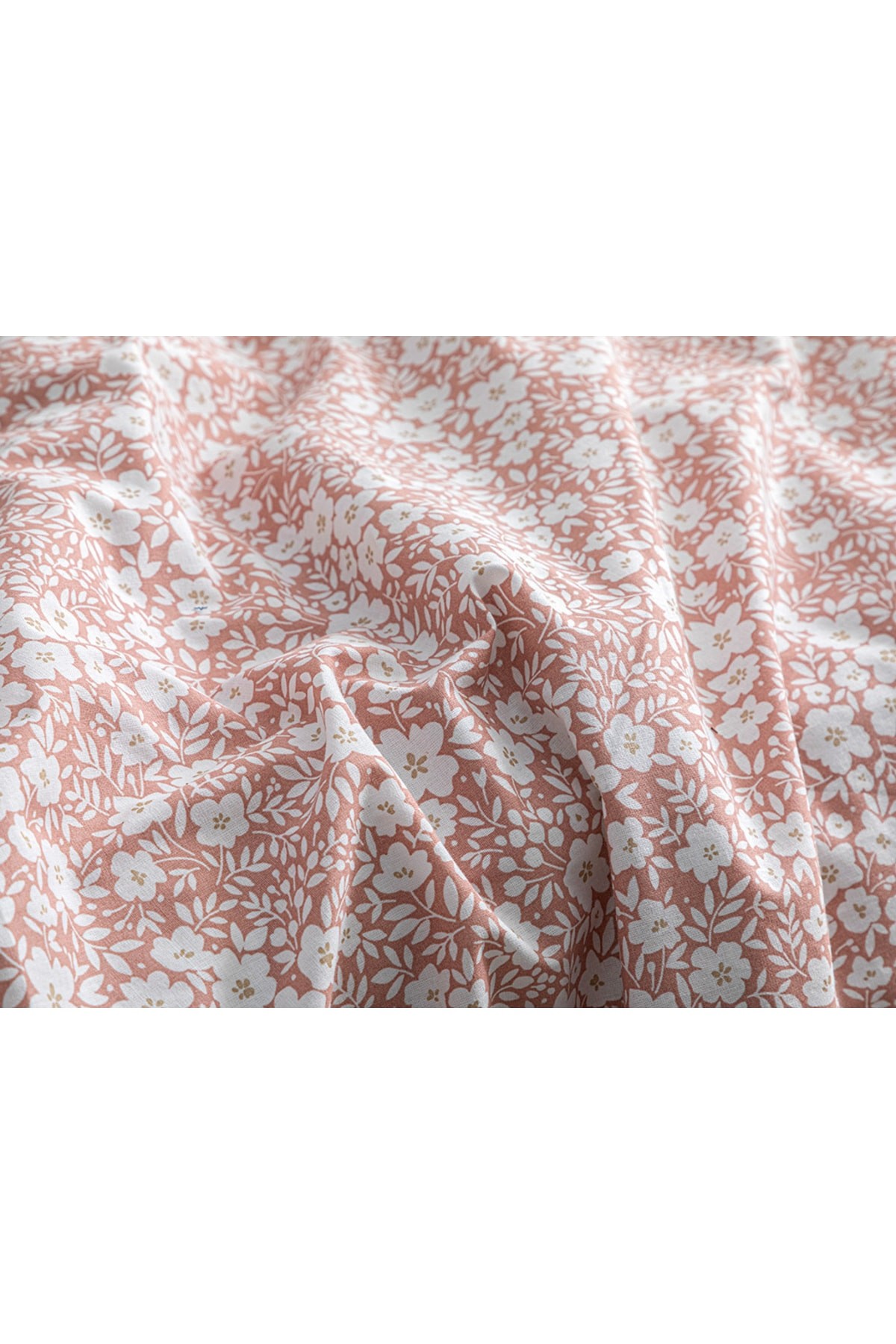 Liberty Bloom Pamuklu Çift Kişilik Nevresim Seti 200x220 Cm Tarçın