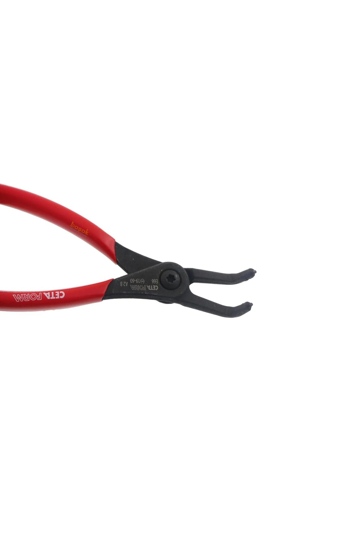 180 Mm Dış Segman Pensesi Eğri Uçlu-yaylı E66-44-0180