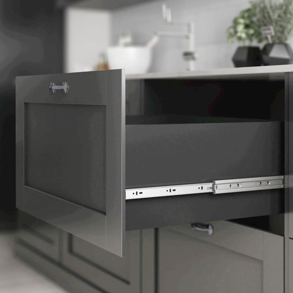 Teleskopik Mobilya Çekmece Rayı 45 cm