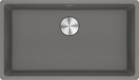 Mrg 210/110-72 Tezgah Altı/sıfır Stone Grey Granit Maris Eviye