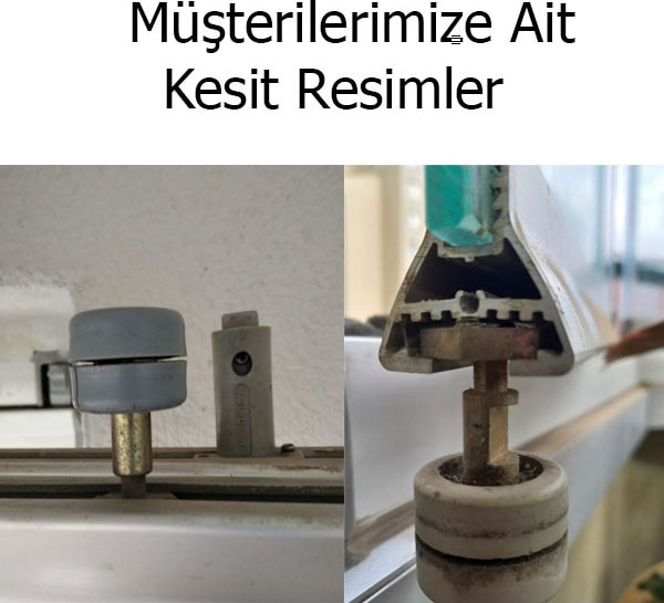 Ayrıntıshop Cam Balkon Teker