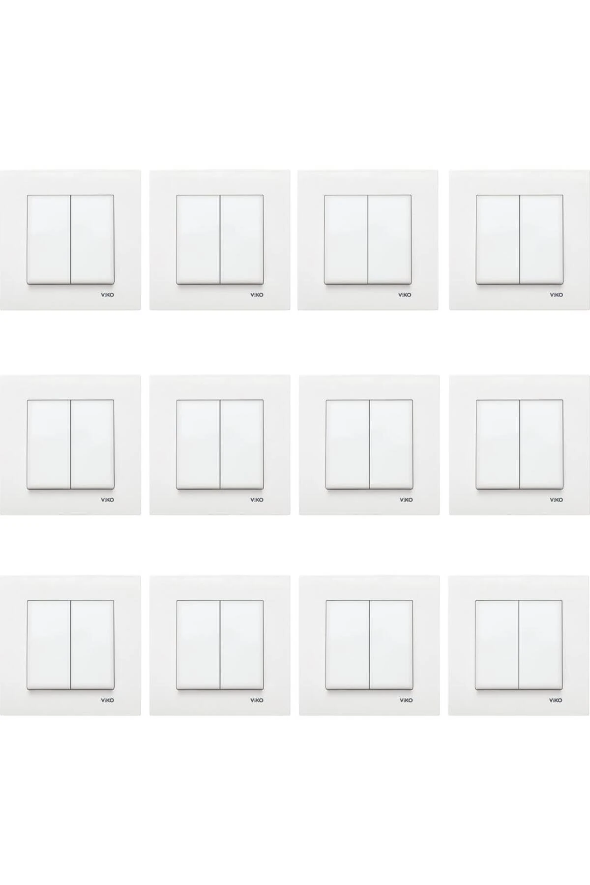 Viko Karre 12'li Komütatör Çerçeveli