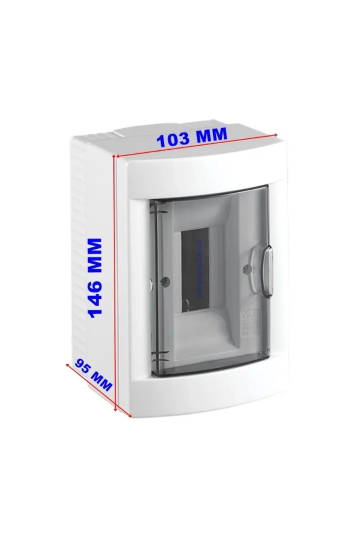 2li Sıva Üstü Otomat Sigorta Kutusu - Klemensli IP40 Halogen Free S. Ü.