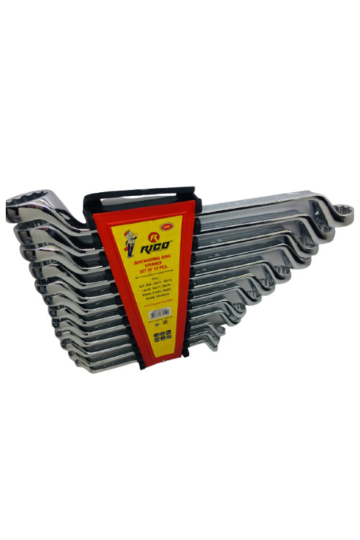 020-rc7012 Ekstra Yıldız Anahtar Seti Takımı 12pcs 6x7-30x32