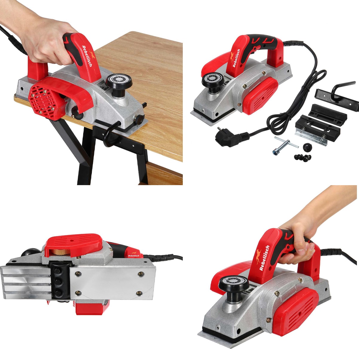 Germany PLX Series 22000WFATT Bakır Sargılı Metal Şanzıman Çift Bıçaklı Planya Rende Makinesi