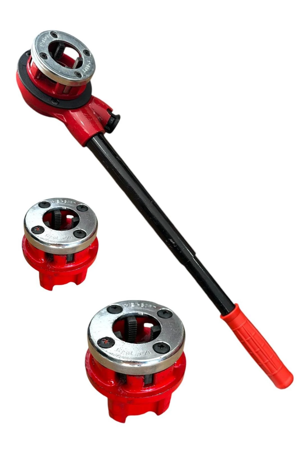 Metal Borular İçin Manuel Boru Pafta Diş Açma Paftası Diş Açma Pafta Takımı