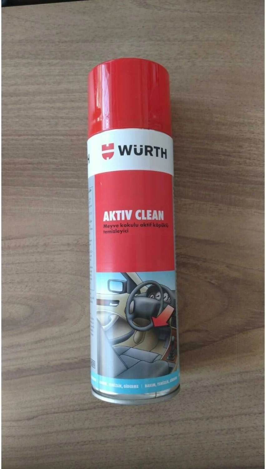 Activ Clean Würth Activ Clean Araç Içi Aktif Temizleme Köpüğü 500 ml