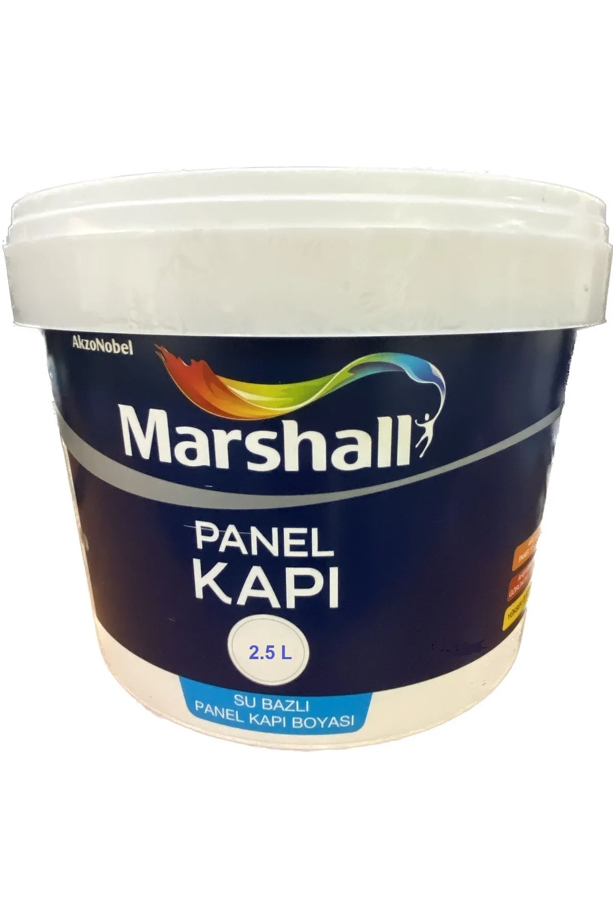Amerikan Panel Kapı Boyası Gelin Teli Renk Kokusuz Su Bazlı 2.5 Lt