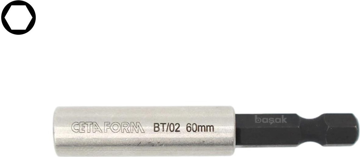 1/4" x 60 mm Manyetik Bits Tutucu Ceta/bt/02