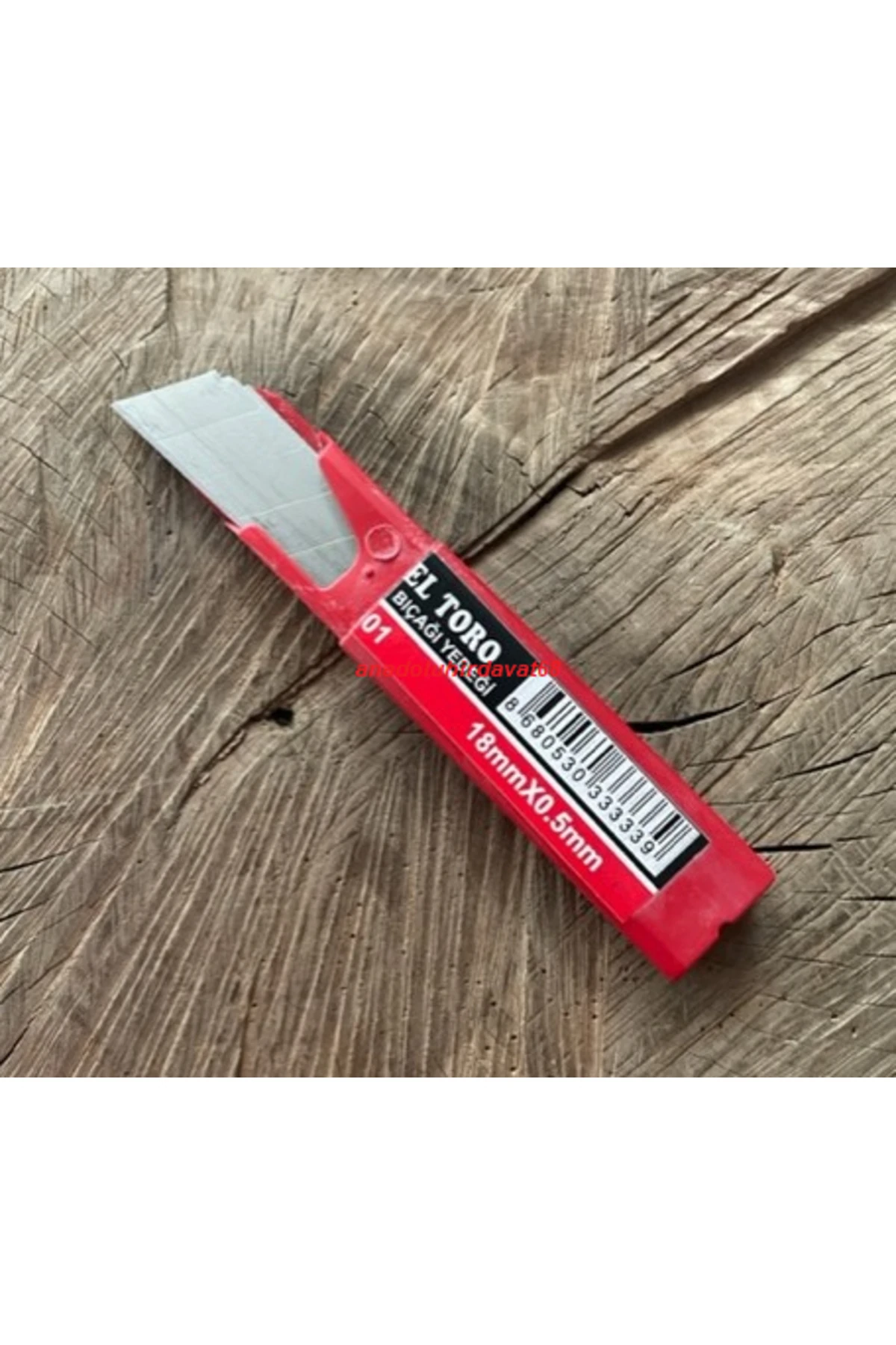 ORO MAKET BIÇAĞI YEDEĞİ 0,5MM FALÇATA YEDEĞİ 18MM 10PK KARBON ÇELİK