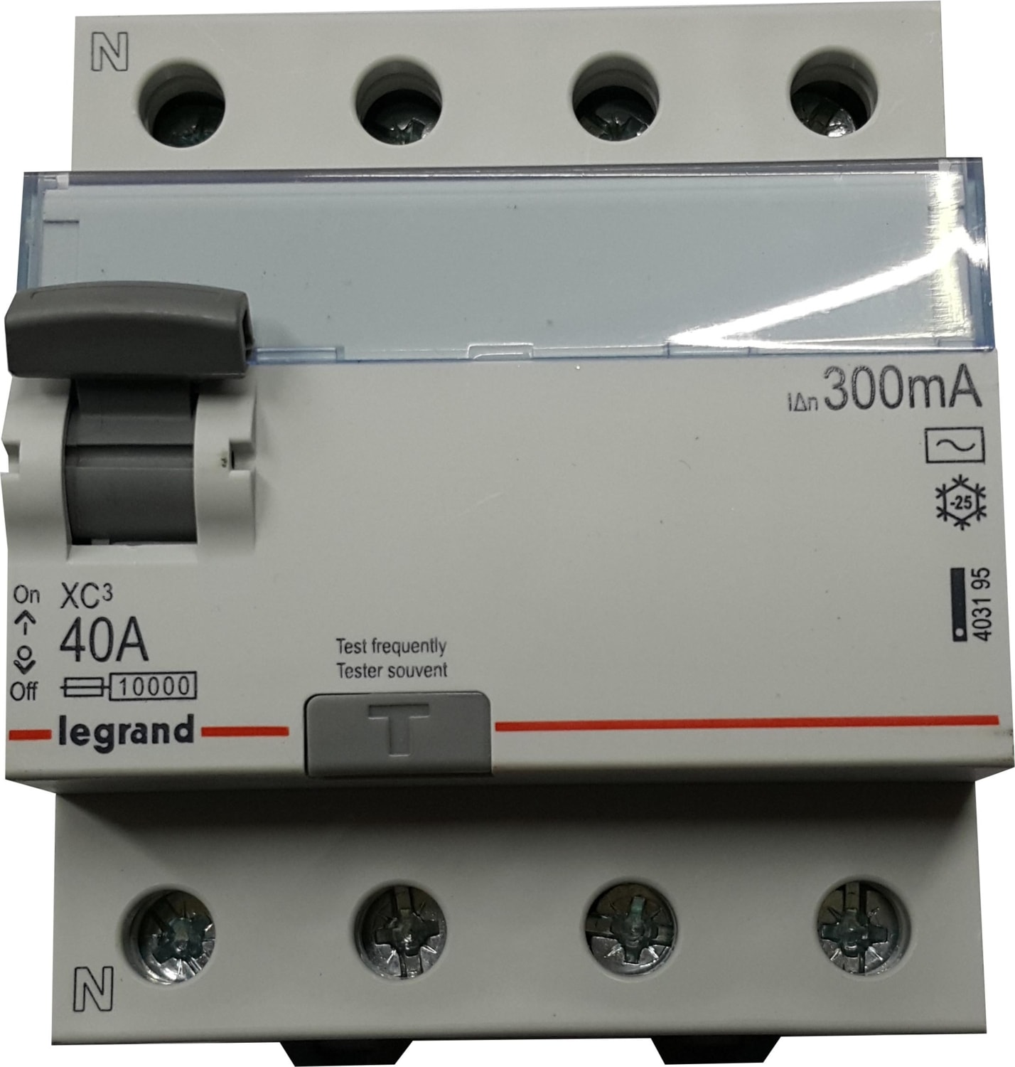 Xc3 4X25 Amper 300MA Ac Tipi Yangın Koruma Rölesi