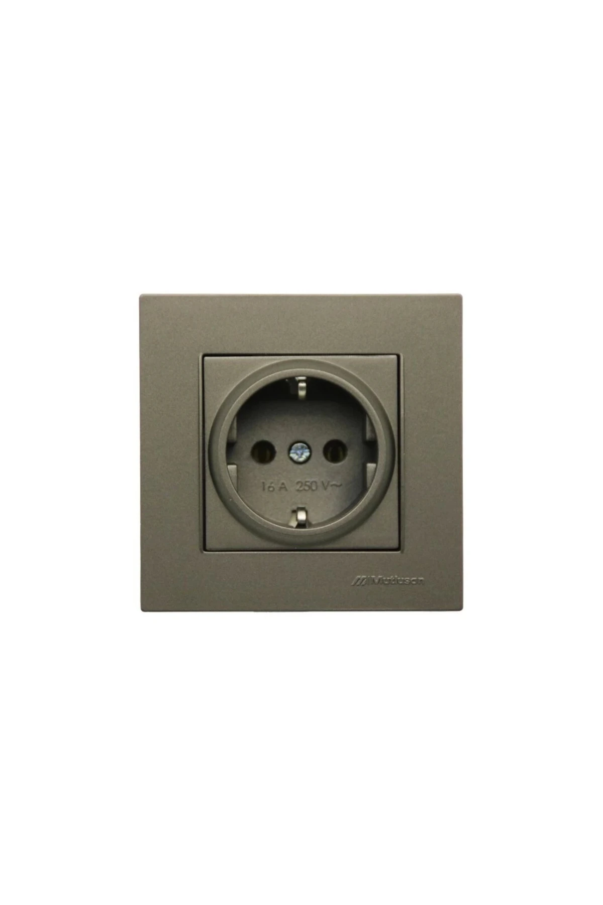 RİTA TOPRAKLI PRİZ ANTRASİT BLİSTERLİ