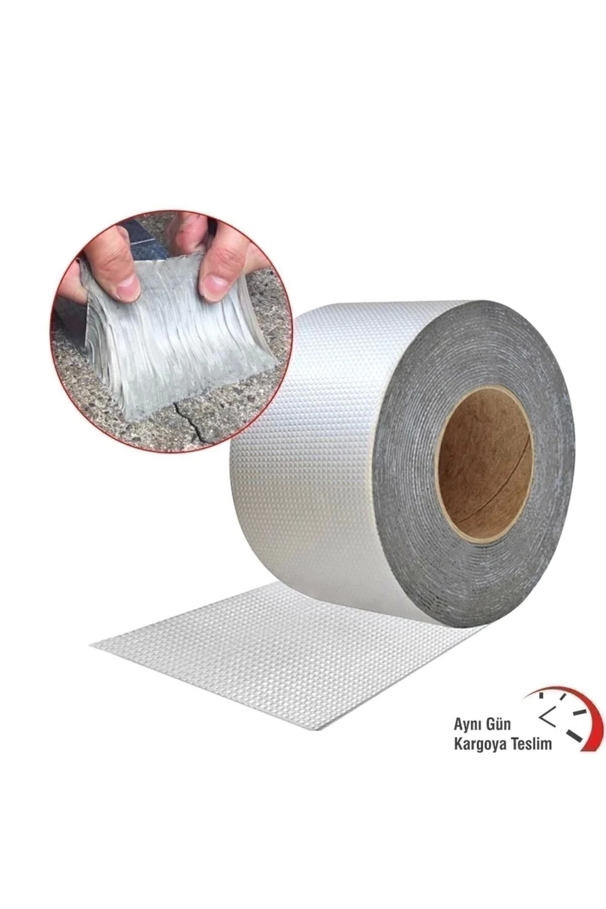 Sızdırmazlık Tamir Bandı Su Geçirmez Çamur-sakız Bant 48 Mm*2 Mtr