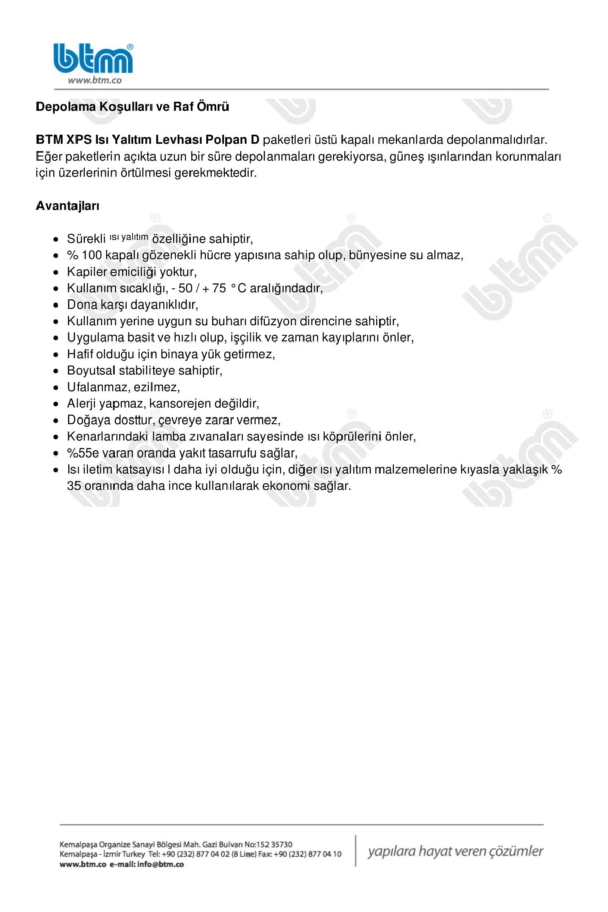 Polpan - Xps - Isı Yalıtım Levhası 5cm