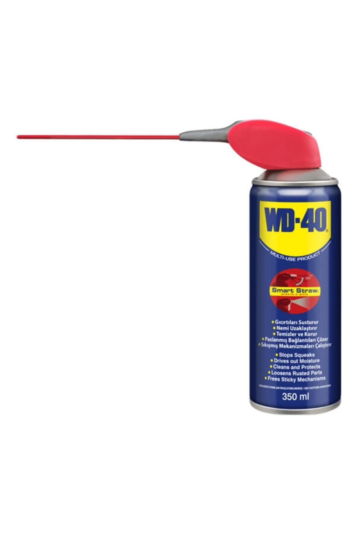 Wd40 Wd40 Bakım Spreyi Pas Sökücü Çok Amaçlı Sprey 350ml Akıllı Pipet
