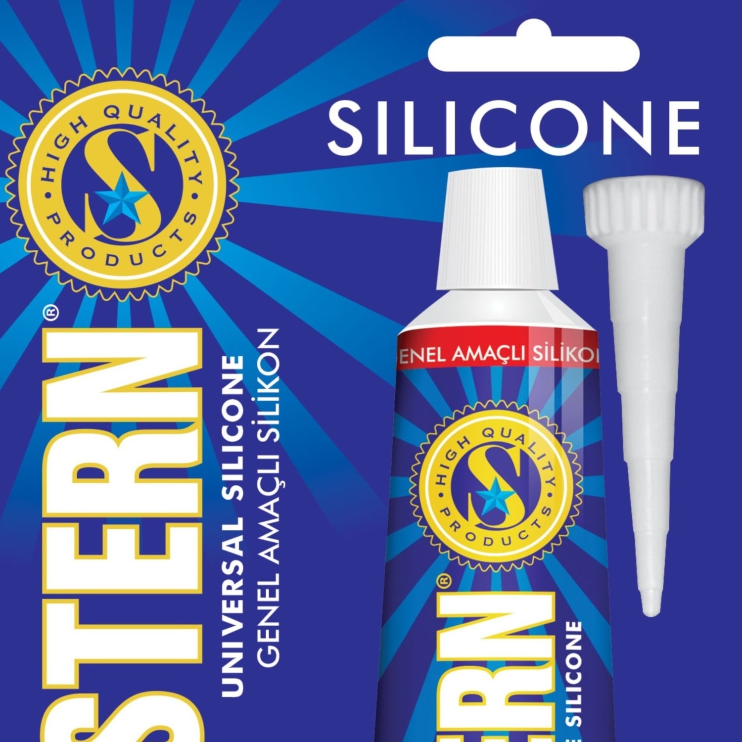 Genel Amaçlı Tüp Silikon 50 Gr Şeffaf -40° +180°