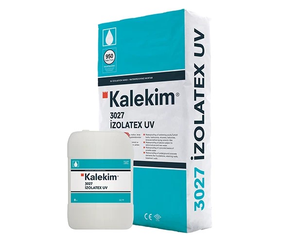 KALEKİM 3027 İZOLATEX UV DAYANIMLI ESNEK SU YALITIM HARCI