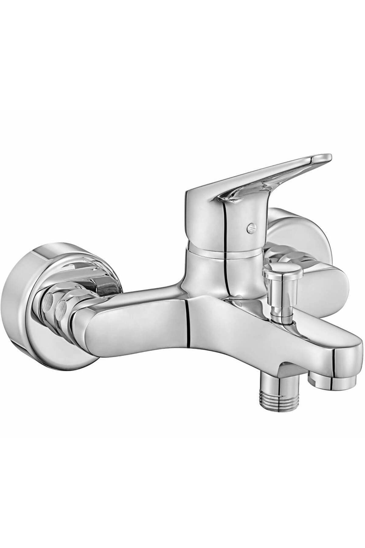 Spylos Banyo Bataryası T-may Arya Oval Borulu Hareketli Sürgülü Duş Seti Üst Takımı