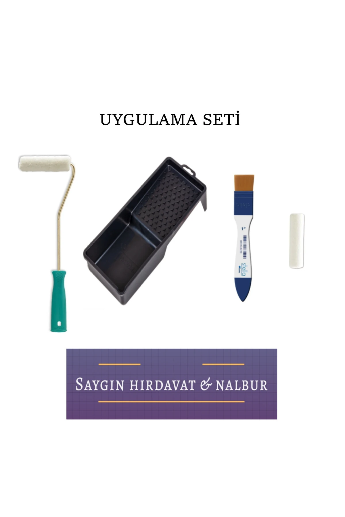 Stella Mutfak Tezgahı Boyama Seti Siyah