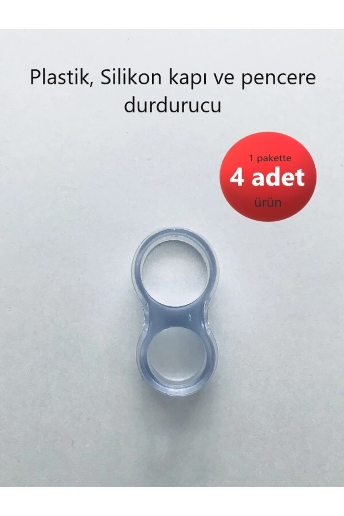Kapı Ve Pencere Stoperi Şeffaf Plastik Silikon Kapı Ve Pencere Durdurucu
