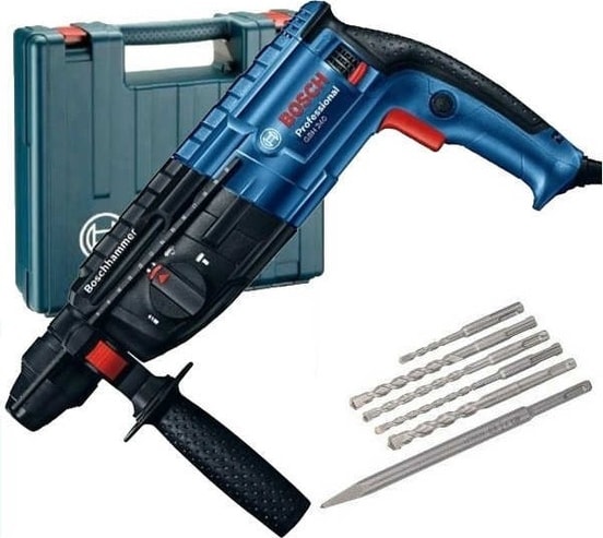 BOSCH Professional Gbh 240 Sds Plus Kırıcı Delici + 6'lı Kırıcı Delici Uç Seti