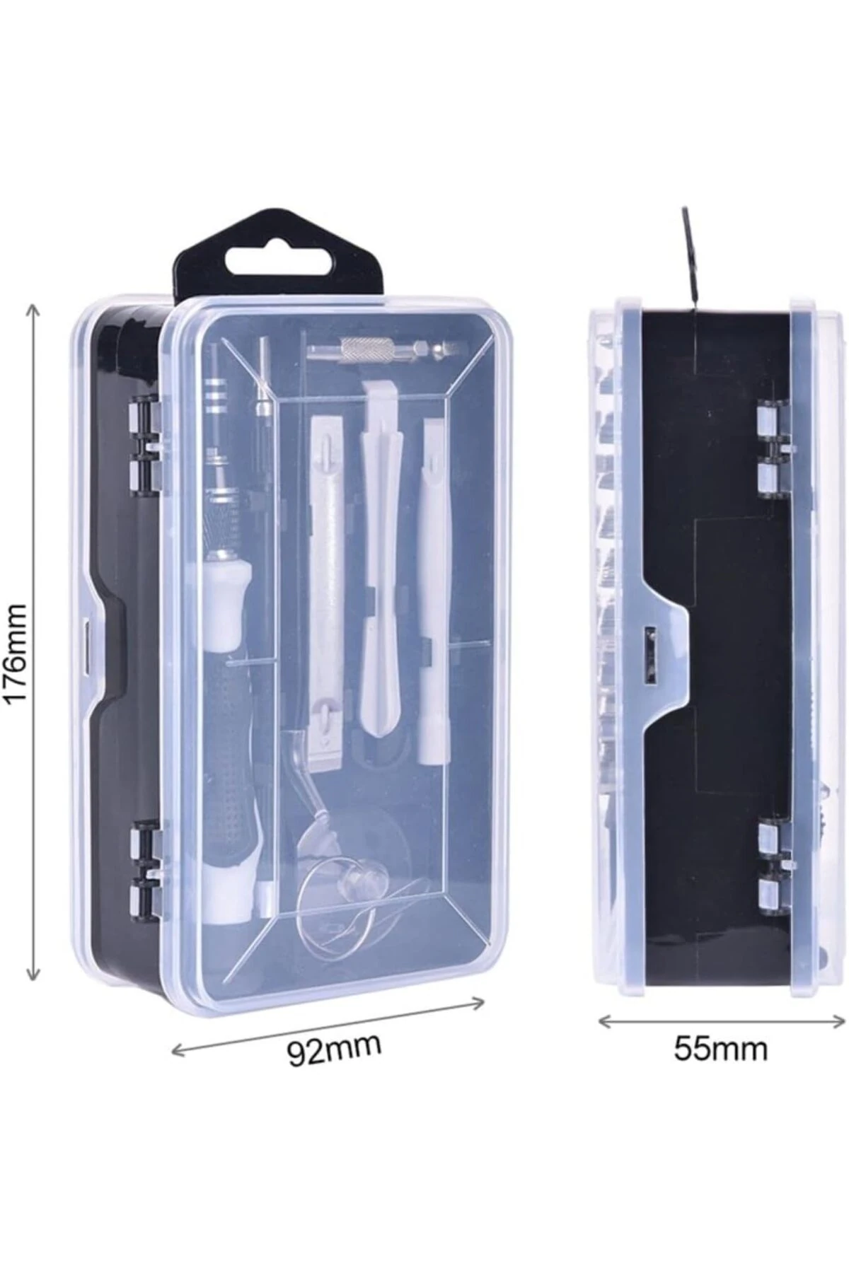 115 Parça Manyetik Tornavida Seti – Profesyonel Onarım Kiti, Laptop, Telefon, Saat Tamiri İçin