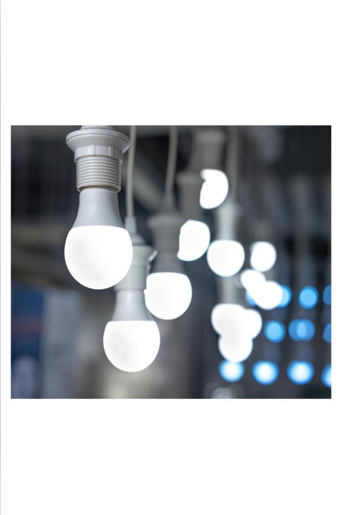 4,9W (43W) Mini Led Ampul Beyaz - 6500K E27 6 Adet