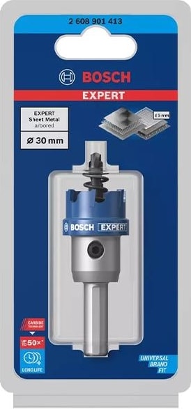 BOSCH Expert 30 mm Elmaslı Inox Panç Adaptörlü 2608901413