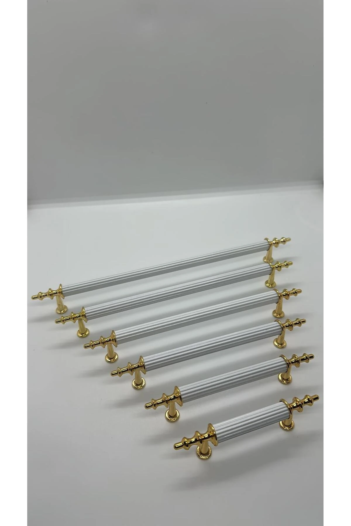 Trs Alüminyum Metal Asos Beyaz Altın 96 Mm 2 Adet Dolap Mutfak Çekmece Vestiyer Kulpları