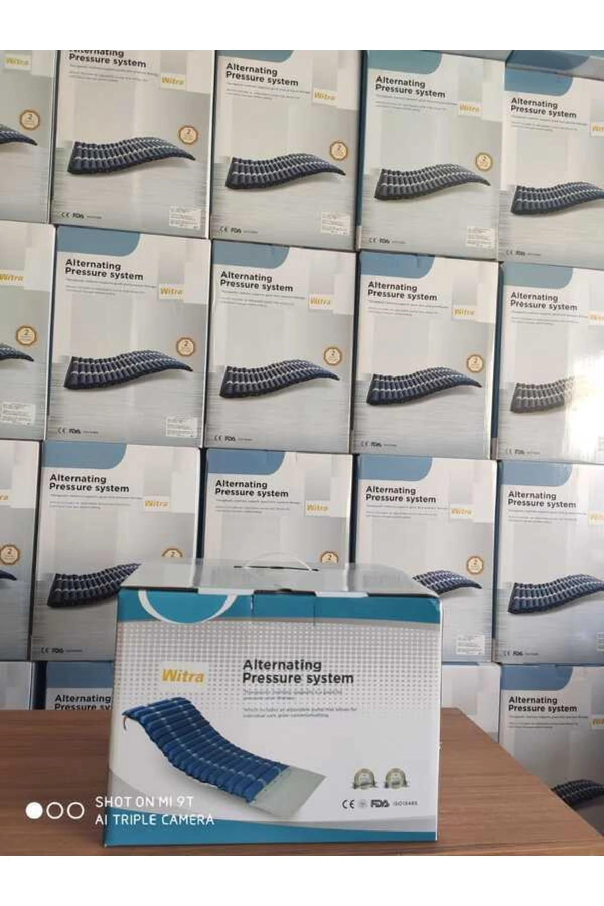 Boru Tipi Havalı Yatak A+b+c Tipi 12 Cm Vertilasyonlu (antibakteriyel Kılıf Hediye )