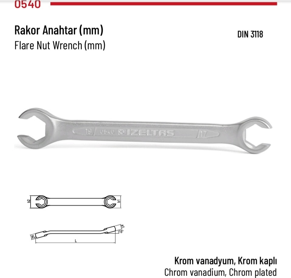 Rekor Anahtar 8*10