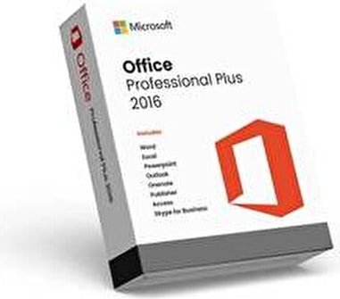 Office 2016 Pro Plus Dijital Lisans Anahtarı Turuncu Renkli Tekli Anahtar