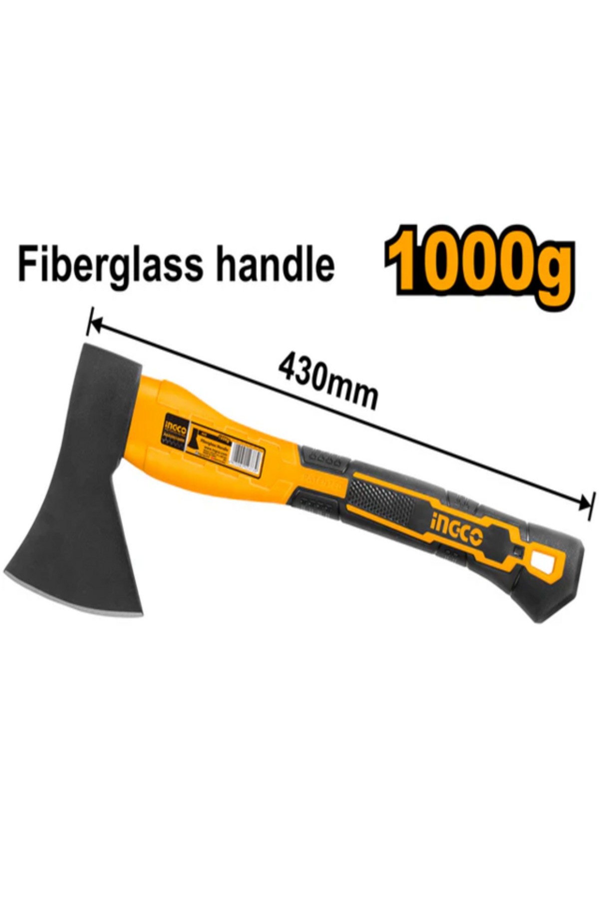 FİBERSAPLI BALTA 1000 GR HAX02010008