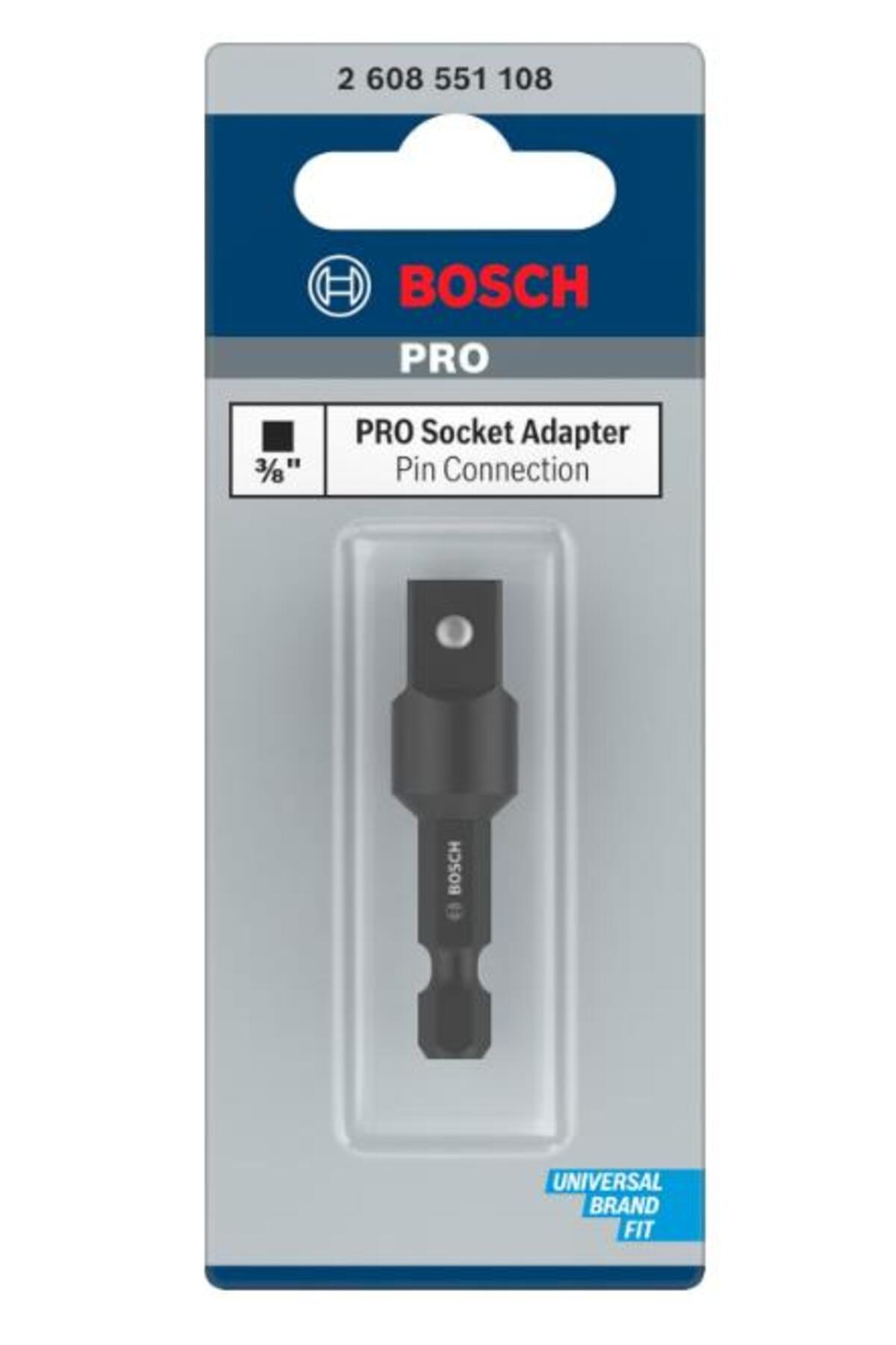 Impact Lokma Ucu Adaptörü Hex 3/8"