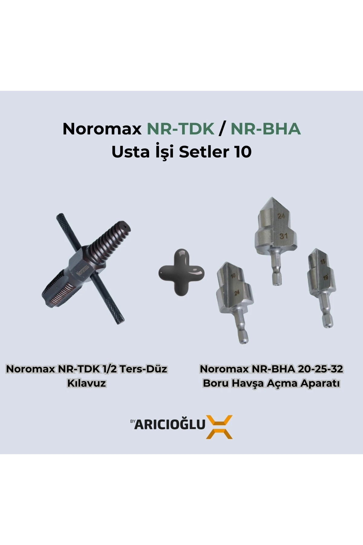 Boru Havşa Aparatı ve Ters/Düz Kılavuz Boru Tamir Seti