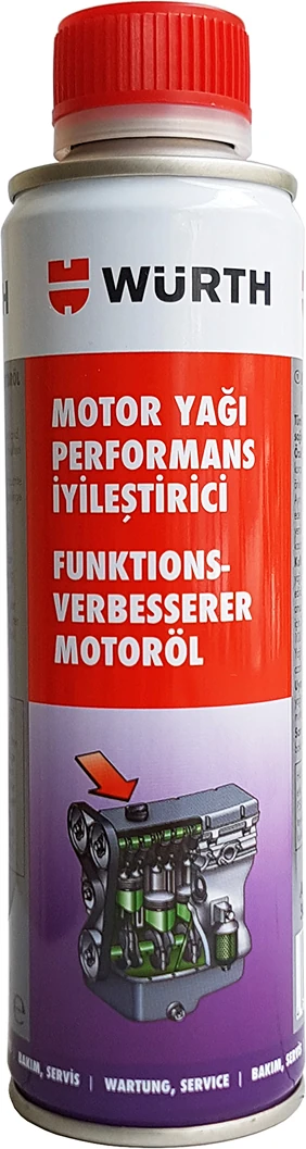 Motor Yağı Katkısı - Performansı Artırıcı, 300 ml, Tüm Benzinli ve Dizel Motorlar İçin Koruma ve Ömrü Uzatma