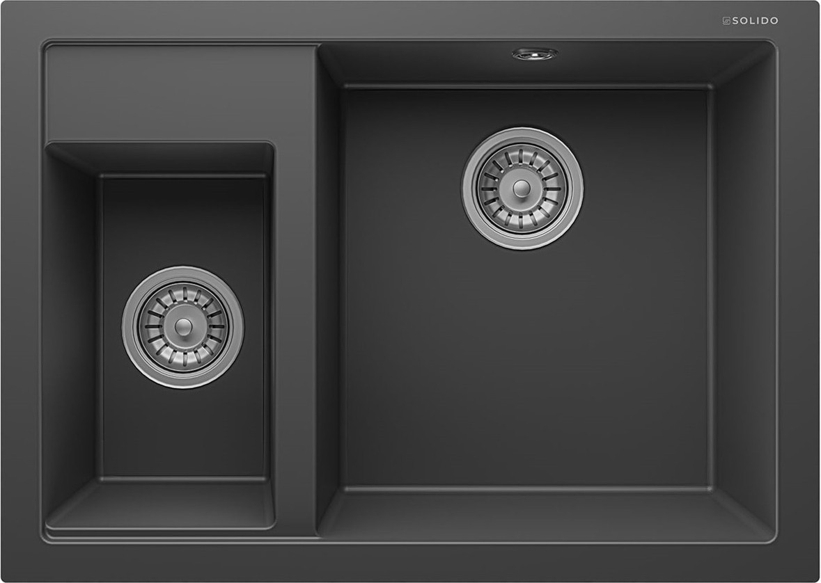 Onıx 2b 765 Granit Eviye Graphite Grey