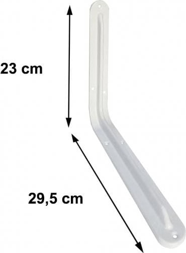 Raf Altı 10X12 mm Beyaz