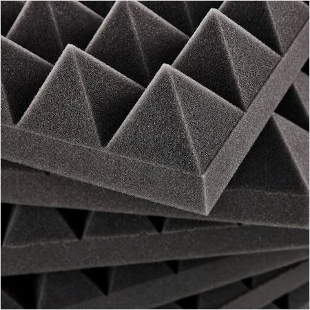 Ses Yalıtım Akustik Piramit Süngeri 40 mm Kendinden Yapışkanlı